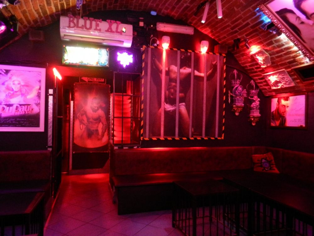 Gay bar dark room
